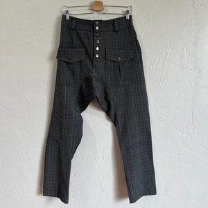 MAISON SARAYAN - Men's Suiting Drop Crotch Pants